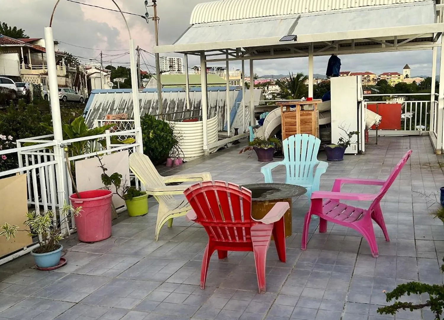 Appartement Duplex A Fort De France Avec Vue Sur La Mer 40 M² Martinique